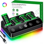 Dinostrike 4X 6200MWH Battery Pack Compatible With Xbox One/series S/x Contro.... Fixed Price $43.72.