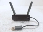 Genuine Microsoft Xbox 360 Black Dual Antenna Wireless Network Adapter 1398. Fixed Price $29.95.