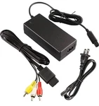(2) Pegly Ac Adapter Power Supply & Av Cable Cord For Nintendo Gamecube Charger. Fixed Price $22.99.
