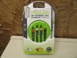 Xbox 360 S-video / Av Cable 9 Ft. New Factory Sealed. Fixed Price $8.00.