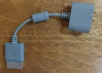 Genuine Oem Microsoft Xbox 360 Audio Adapter Cable X606881-001 Gray. Fixed Price $10.99.