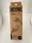 Retro Av Cable For Nintendo Wii & U - 6FT. Fixed Price $11.00.