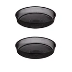 2PCS Metal Round Feeders Tray, Wild Birds Seed Mesh Tr.... Fixed Price $22.88.