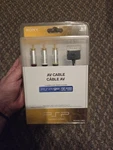 Sony Av Cable PSP-N150 U 2.5M Composite Rca For Go PSP-N1000 Series. Fixed Price $84.99.