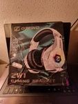 Ozeino Gaming Headset Wired For White Stereo Xbox PS4 PS5 Pro Sound Headphones. Fixed Price $19.99.