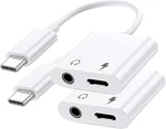 2 Pack Dickmith Usb To 3.5MM Audio Headphone Jack And Charger Adapter In 1. Fixed Price $15.89.