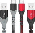 Koowod PS4 Controller Charger Charging Cable 2 Pack 10 Feet, Gray And Red. Fixed Price $14.43.