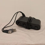 Gamecube Controller Adapter For Wii And Pc 2-IN-1 BX-W201C. Fixed Price $14.00.
