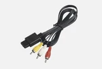 N64 Snes Gamecube 6FT Rca Av Tv Audio Video Stereo Cable Cord For Nintendo. Fixed Price $5.99.