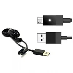Usb Charging Cable For Microsoft Xbox One 275 Cm Long Black Led Battery. Fixed Price $22.81.