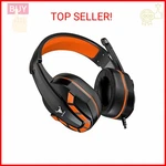 Kikc PS4 Gaming Headset With Mic For Xbox One, PS5, Pc, Mobile Phone And Noteboo. Fixed Price $29.82.