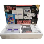 Super Nintendo Snes Console Set Box Mario All-stars Bonus Refurbished. Fixed Price $679.95.