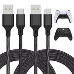 Fyoung Charging Cable Playstation 5/FOR Xbox Series X/s/for Switch Black. Fixed Price $16.74.
