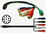 Component Ypbpr Video + Audio To Mini Din 8-PIN Input/output Adapter Cable. Fixed Price $8.85.