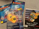 Lot Of 400 Cd Dvd Labels Matte White Inkjet Printable Avery / Afterburner. Fixed Price $18.32.