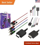 Retro Prism Component Cable For Gamecube. Fixed Price $106.65.