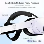 Saqico Comfort Head Strap Meta Quest 3S And - White Black. Fixed Price $32.03.