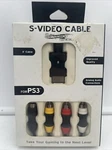PS3 S-video Component Audio / By Psyclone Essentials, 8 Cable, New!. Fixed Price $22.95.