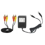 New Ac Adapter Power Cord & Av Cable Fit For Nes (nintendo Entertainment System). Fixed Price $11.99.