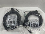 2 Belkin F1D9014B06 Cable Dual Dvi/usb/audio Skvm Cbl Dvi-d M/m A/b 6' Ft. Fixed Price $25.00.