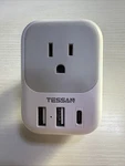 Tessan Travel Plug Adapter TS-161-ZA-C. Fixed Price $14.05.