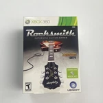 Ubisoft Rocksmith Guitar Game Xbox 360 Bundle W/ Disc, Cable, Manual. Fixed Price $50.00.
