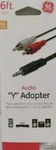 Ge - Universal Audio Y Adapter 6 Foot. Fixed Price $6.50.