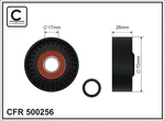 500256 Caffaro Tensioner Pulley, V-ribbed Belt For Ssangyong 6652000070 New. Fixed Price $14.69.