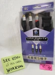 Official Hori Snes N64 Gamecube Super Nintendo S-video Svideo Cable Gold Hg. Fixed Price $89.99.