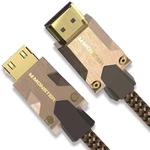 Monster M2000 Series Ultra-high Mega Speed (25.0 Gbps) 1.5M/5FT Hdmi Cable New. Fixed Price $21.99.