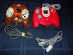 Sega Dreamcast Performance Nyko Orange Extension Wired Controllers Lot 2. Fixed Price $31.99.