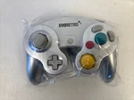 Indigo Evoretro Nintendo Gamecube Controller Gamepad (silver) New W/extension. Fixed Price $26.77.