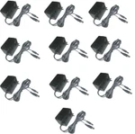 Lot Of 10 Nintendo Snes Genesis Power Adapter - New Bulk Packaging. Fixed Price $48.96.