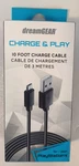 Dreamgear Charge & 10 Foot Cable For Playstation 4. Fixed Price $9.99.
