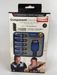 Sony Playstation PS2 PS3 Component Cable Cord Gold Plated Monster In Box. Fixed Price $44.99.