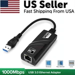 Usb 3.0 Gigabit Ethernet Lan RJ45 1000MBPS Network Adapter For Windows Pc Mac. Fixed Price $9.89.