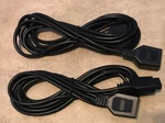 Lot Controller Foot Extension Cables Commodore 64 128 Vic 20 New Usa Pair. Fixed Price $20.95.