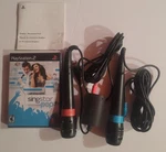 Sony Playstation Singstar Microphones (2) With Usb Converter And Game New. Fixed Price $15.00.