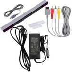 Pegly 3-1 Wii Power Adapter + Composite Audio Video Cable And Gray Black. Fixed Price $17.90.