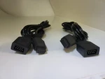 Two New Foot Extension Cables For Atari 2600 Controller Joystick 9FT. Fixed Price $18.95.