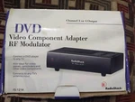 Dvd Video Component Adapter Rf Modulator Radio Shack Channel 3 4 Output. Fixed Price $19.99.