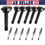 6X Ignition Coils + Spark Plugs Kit For 2011-2017 Honda Odyssey UF-603 5C1681. Fixed Price $47.00.