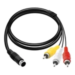 Mcbazel Av For Genesis 2 3, 1.8M/6FT Rca Composite Cable,. Fixed Price $13.92.