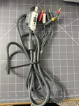Microsoft Xbox 360 Genuine Hd Tv Component Composite Audio Video Av Cable Cord. Fixed Price $9.00.