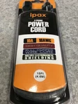 Ipax 15FT Extra Long Power Cord Pull Copper Wire Core For Pc, Printer Etc. Fixed Price $12.99.