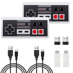 Pack Agptek Wireless Nintendo Nes Controllers For Pc/retro Pie Model WC2. Fixed Price $16.49.