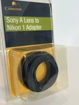 Cameron Sony Lens To Nikon Camera Adapter MAF-N1 New Sealed. Fixed Price $36.56.