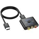 Camway Rca To Hdmi Converter - 16:9/4:3 Conversion 1080P Av Black. Fixed Price $24.99.