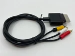 Genuine Oem Microsoft Xbox 360 Slim Composite Av Rca Cable Cord (X821376-002). Fixed Price $7.99.