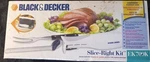 Black & Decker Electric Knife Slice-right Kit W Fork/storage Case EK700K. Fixed Price $22.96.